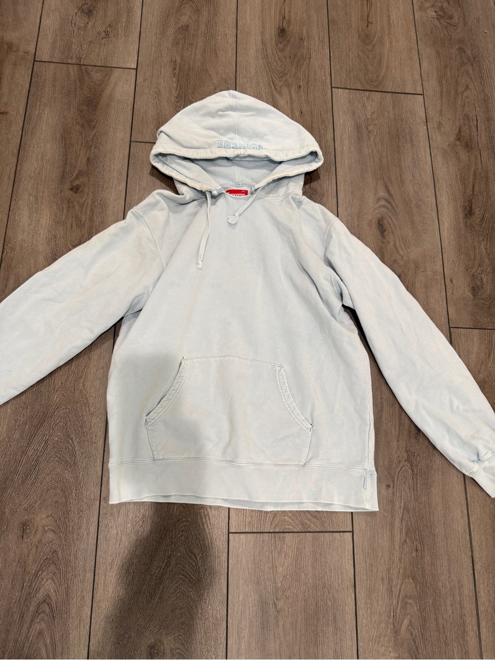 Unisex supreme hoodie size L
